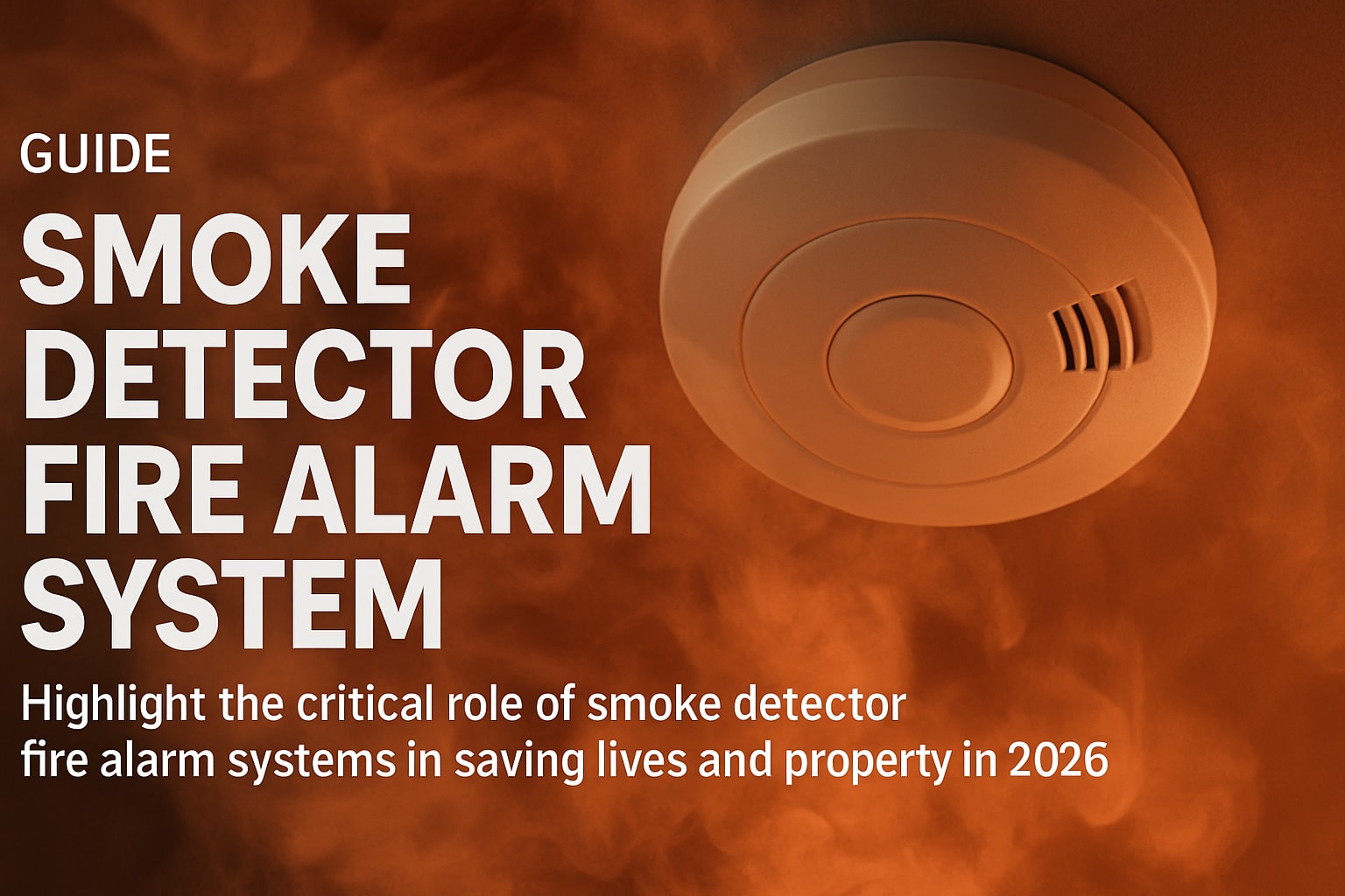 Guide to Smoke Detector Fire Alarm System for 2026