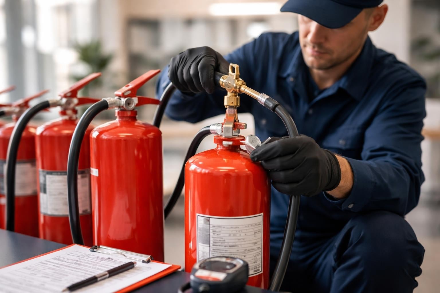Fire Extinguisher Refilling Service for UK Businesses