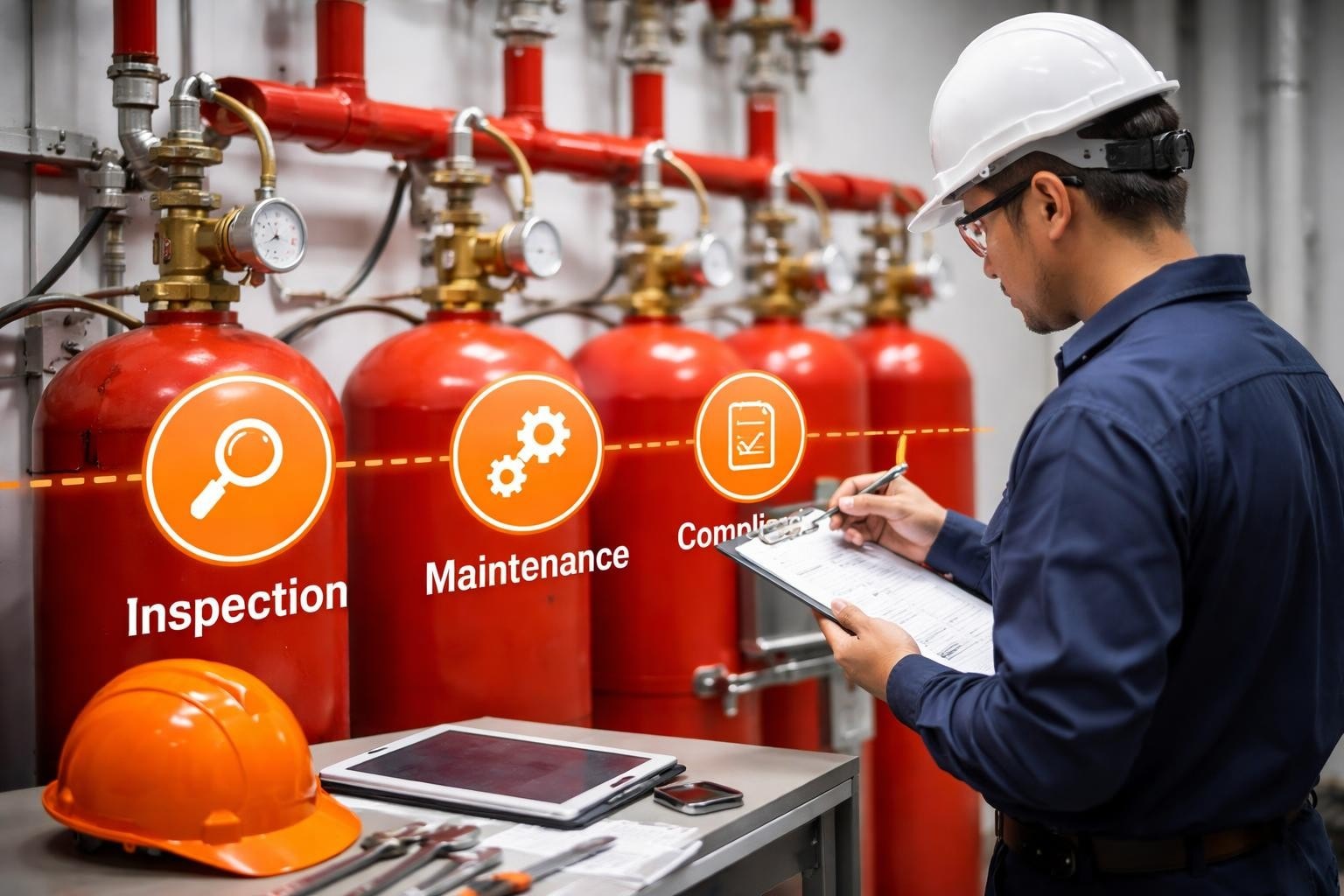 Fire Suppression System Servicing: Essential Maintenance Guide
