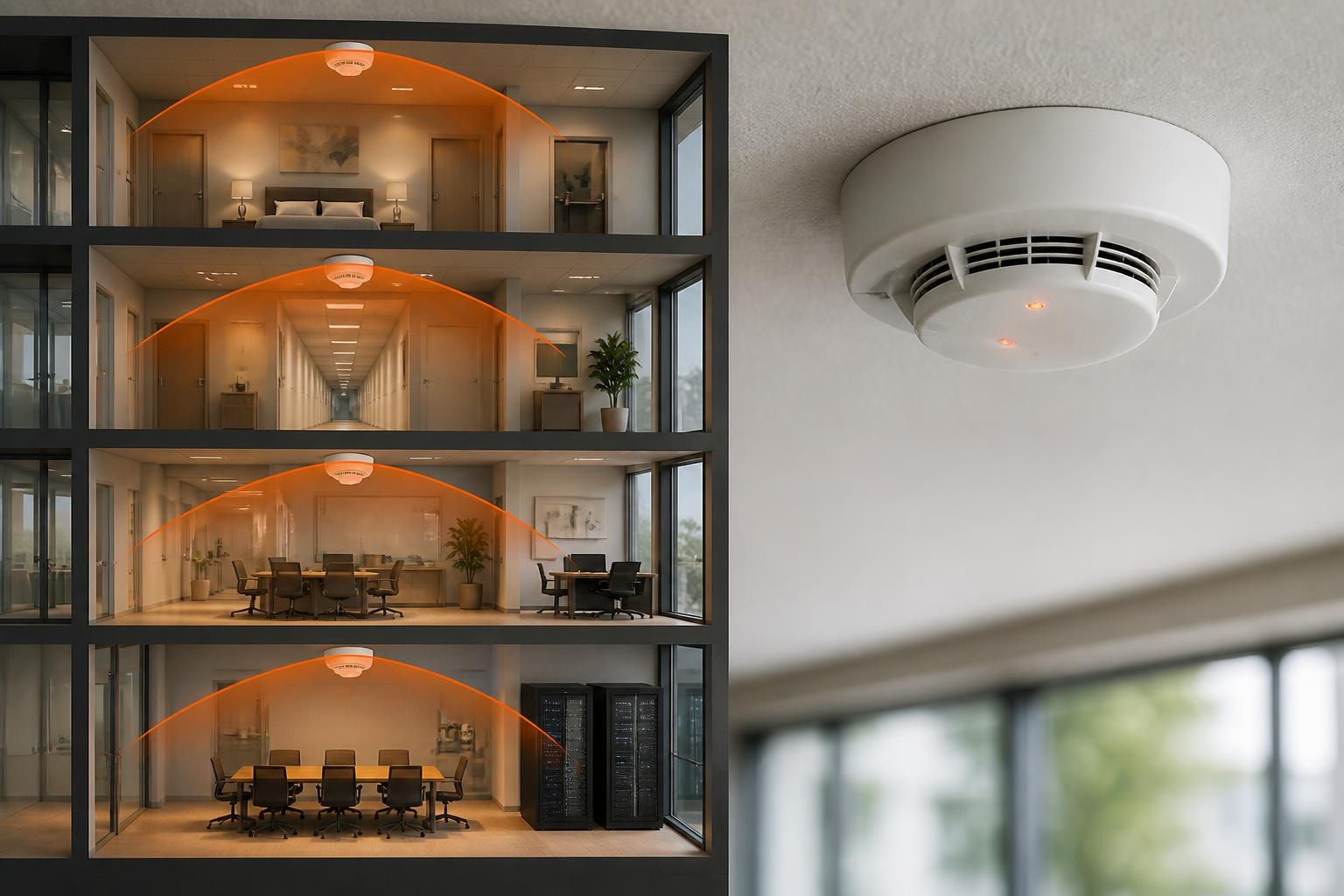 Where Should I Put Smoke Alarms in Commercial Buildings?